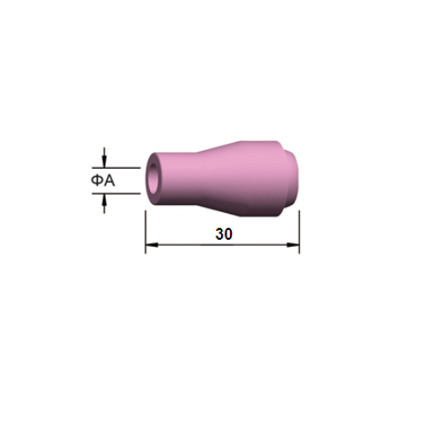 WP 9V CERAMIC CUP/ NOZZLE 4