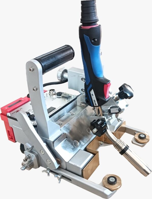 BATTERY OPERATED MIG WELDING CARRIAGE WITH WEAVING